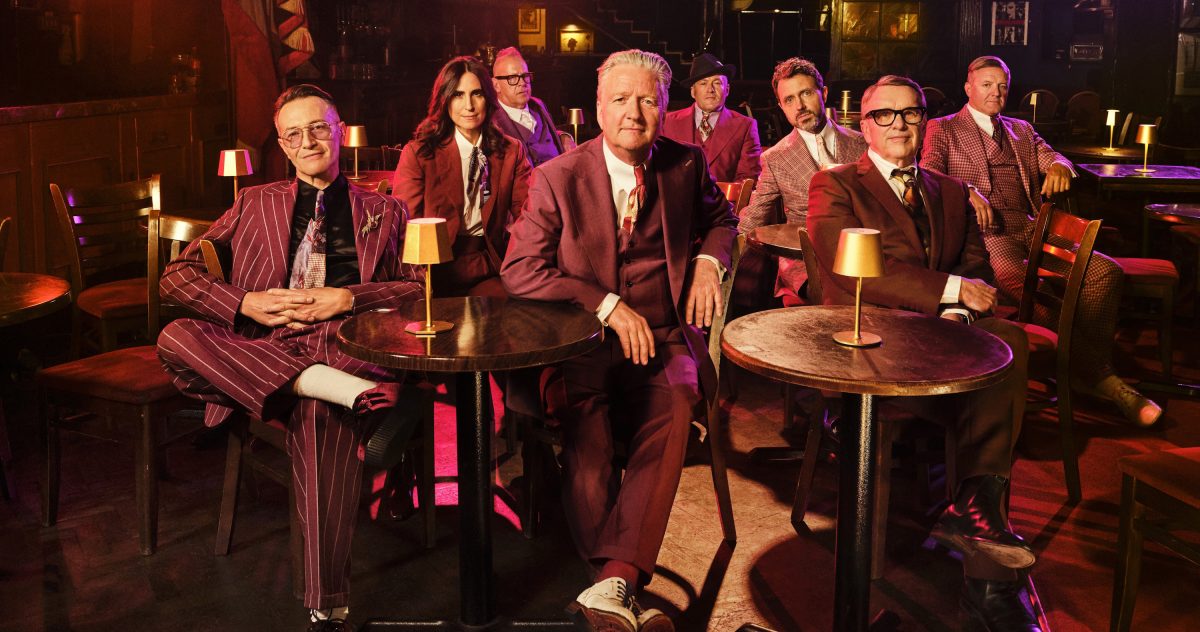 The Band Squeeze in 2025 photographed by Dean Chalkley