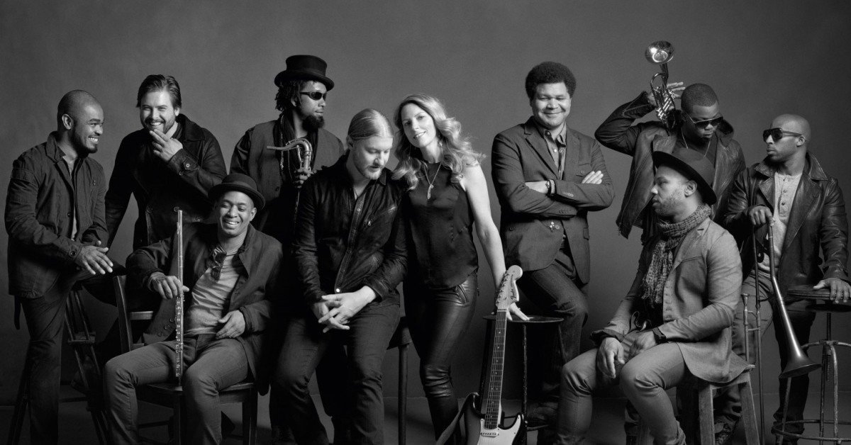 Tedeschi Trucks Press Image Black and White