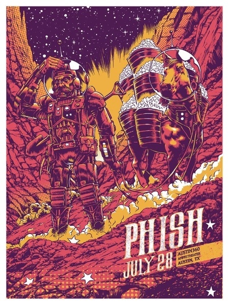 Phish Austin Poster