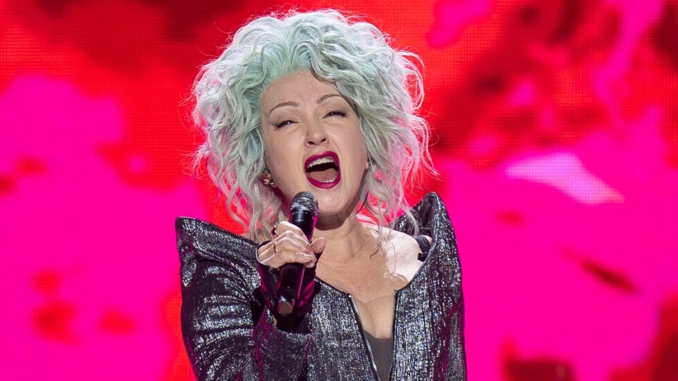 Cyndi Lauper and Jake Wesley Rogers