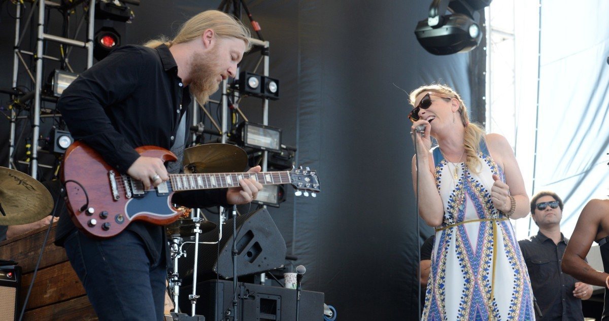 Derek Trucks and Susan Tedeschi at Gathering Of The Vibes