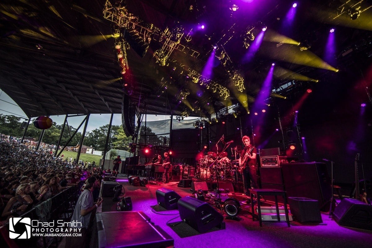 Phish Alpine Valley 2015 Side Stage Chad Smith