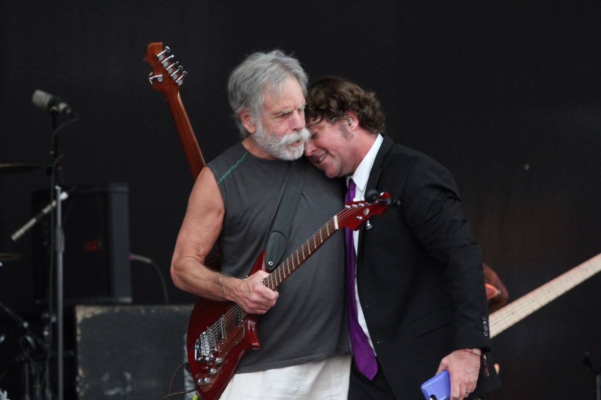 Bob Weir With Keller Williams Grateful Grass At Peach Music Festival 2015 Bill Grenfell