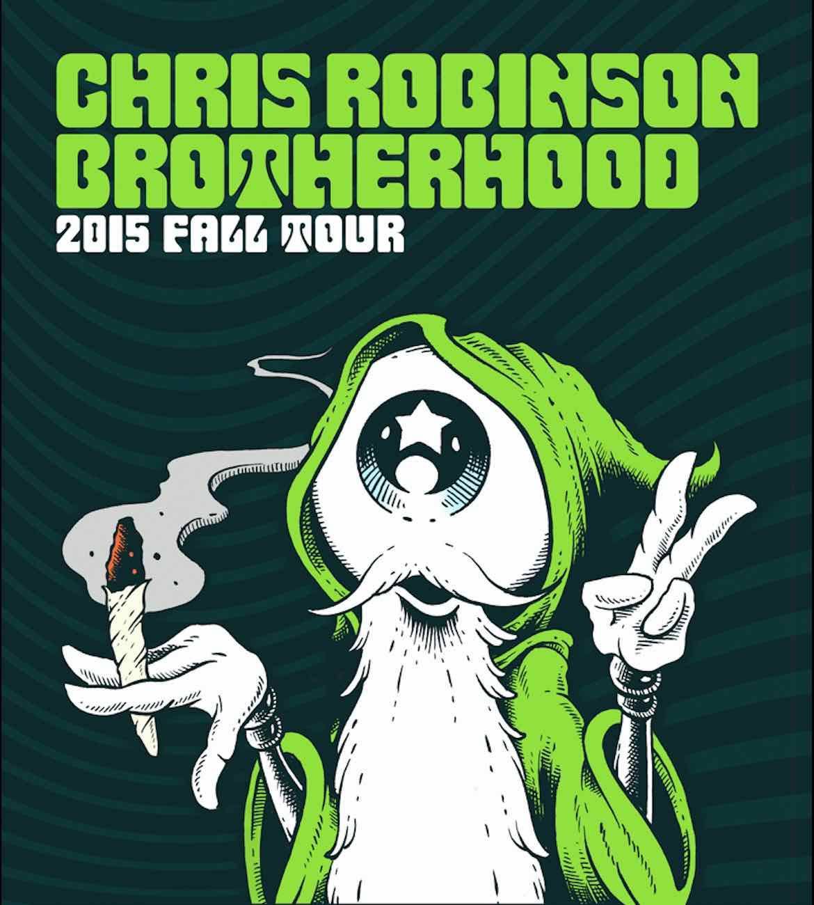 Chris Robinson Brotherhood Fall Tour Poster