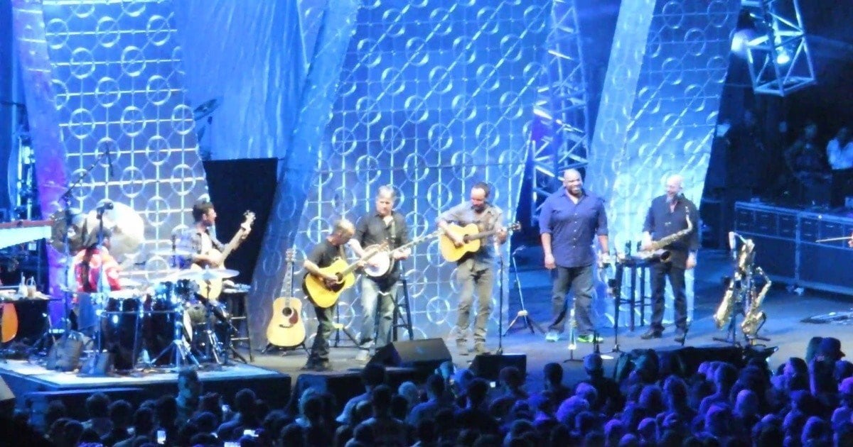 Bela Fleck Guests With Dave Matthews Band In Colorado