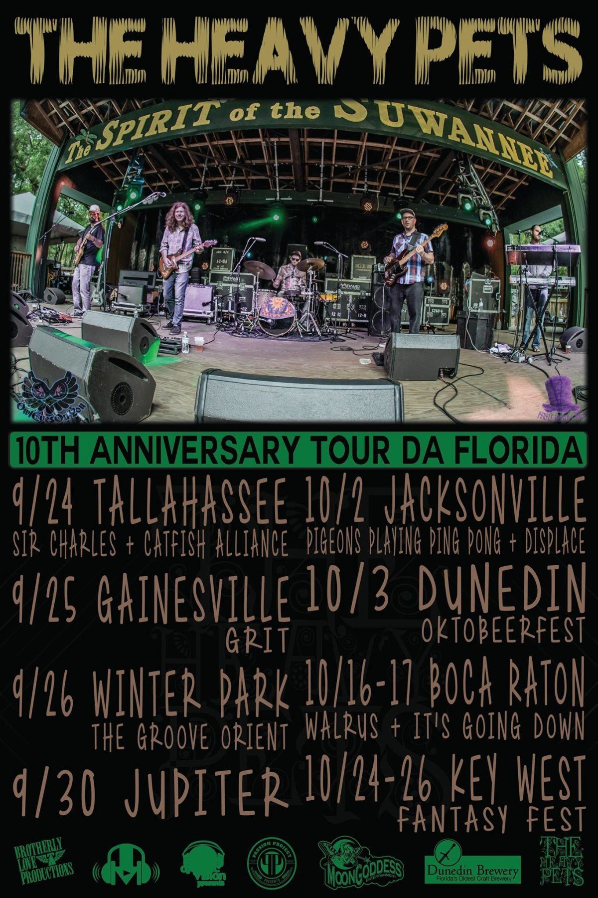The Heavy Pets Tour Da Florida Poster
