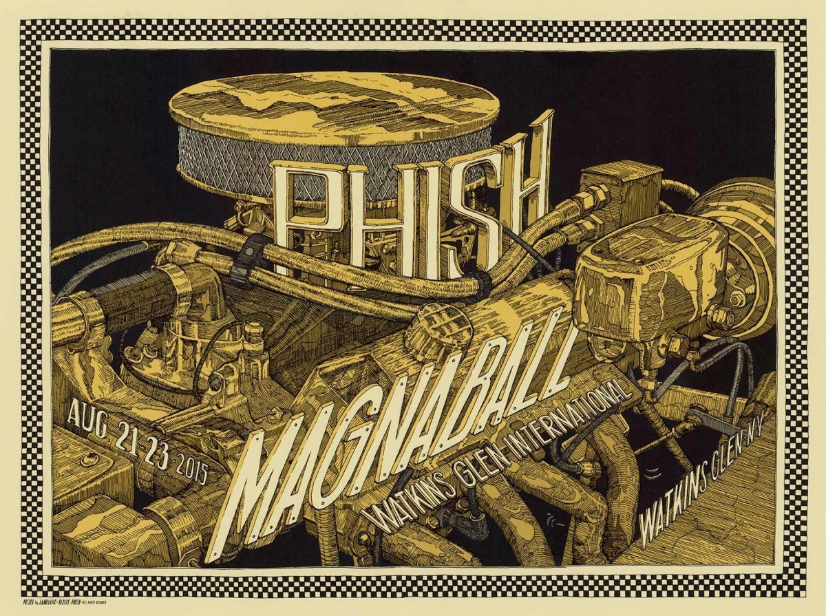 Phish Magnaball Poster LandLand