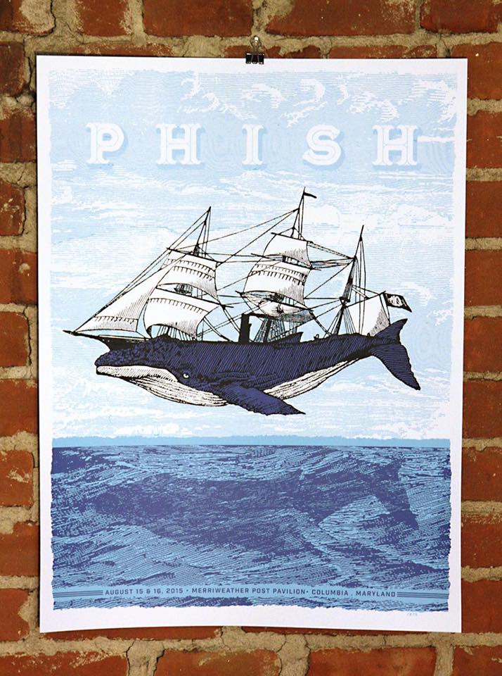 Phish Merriweather Post Pavilion Poster