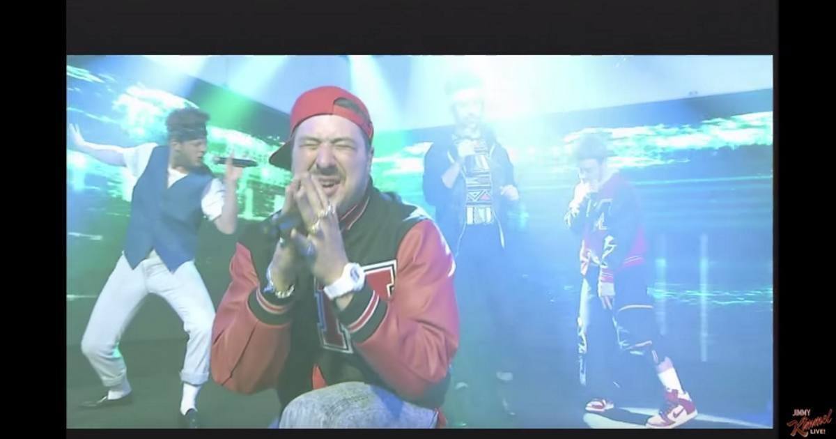 Jimmy Kimmel Reveals He Was In Mumford & Sons Boy Band