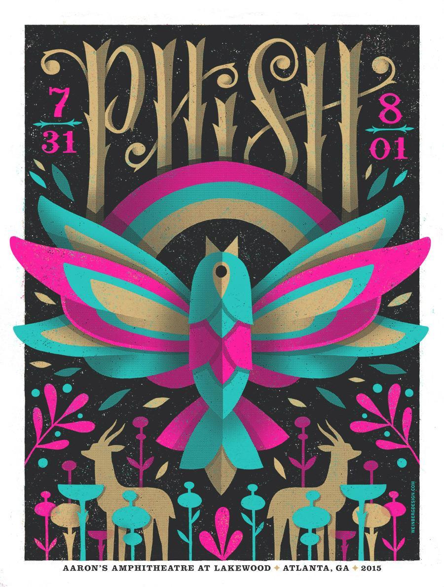Phish Atlanta Poster