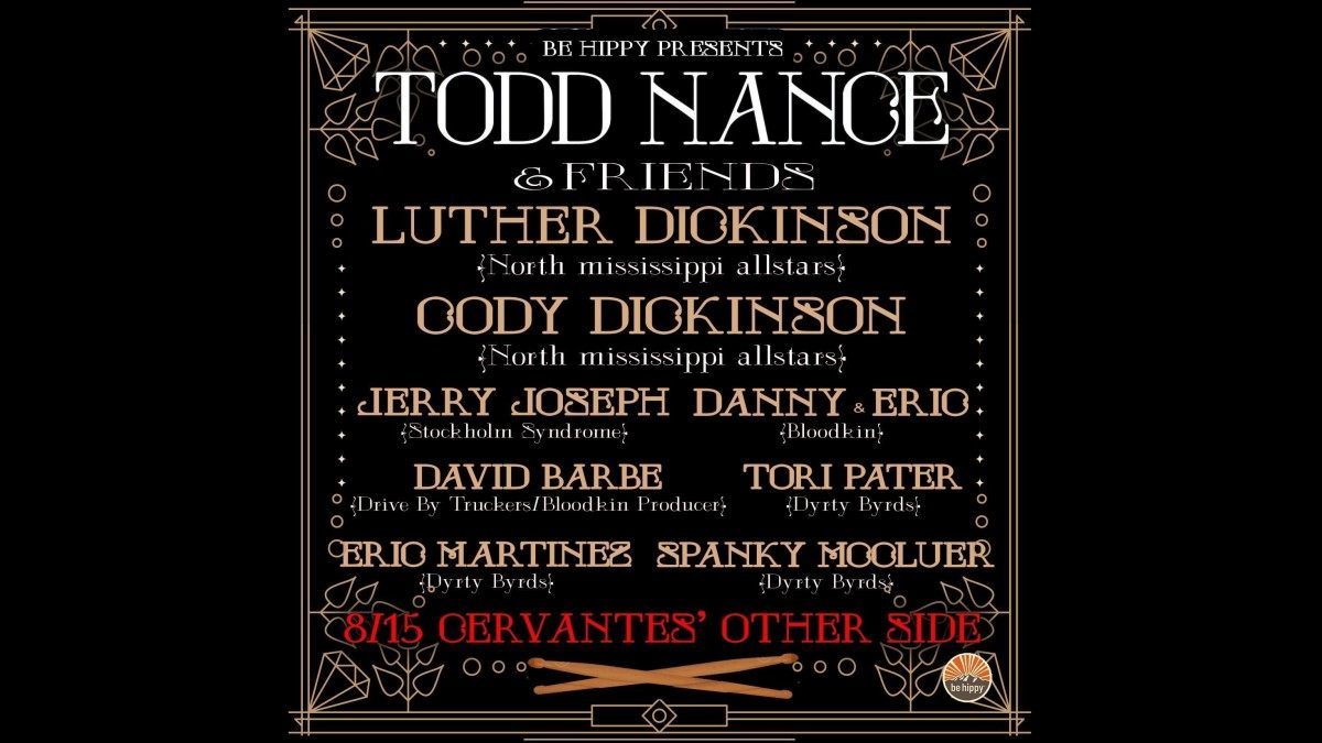 Todd Nance & Friends Webcast Available