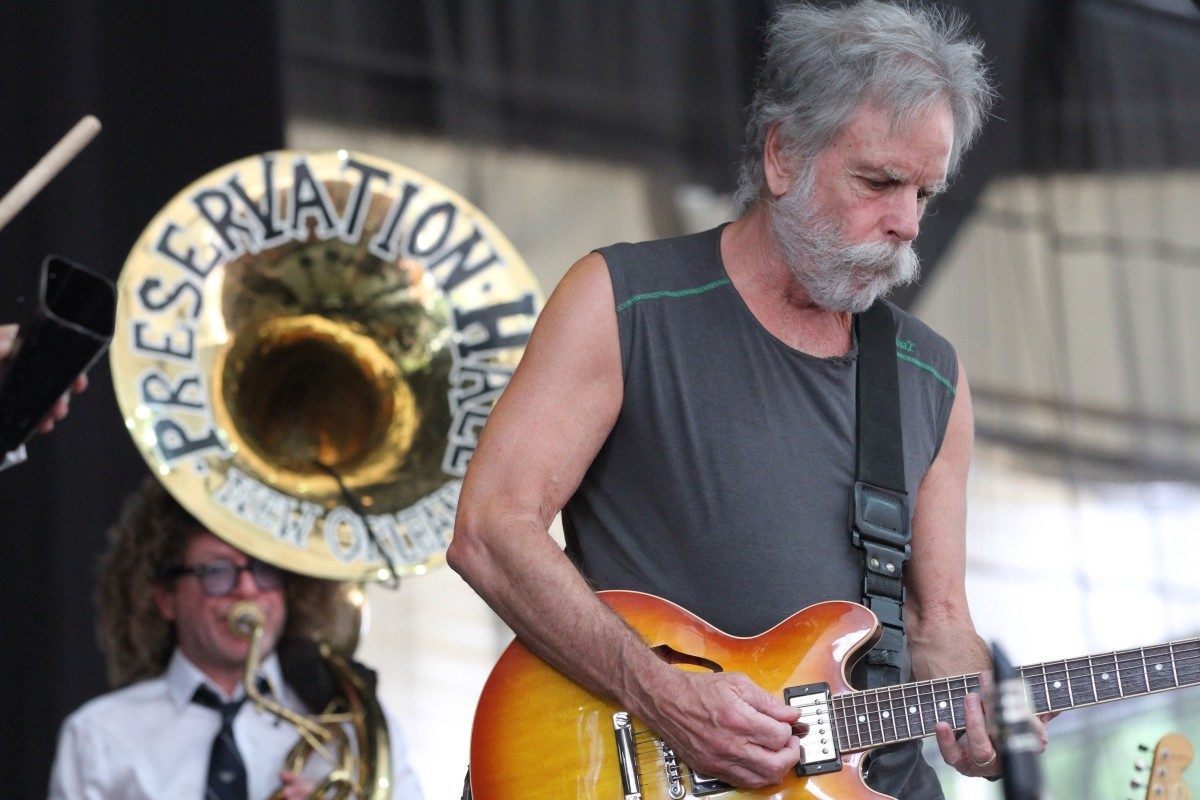 Bob Weir With Preservation Hall Jazz Band At Peach Music Festival 2015 Bill Grenfell