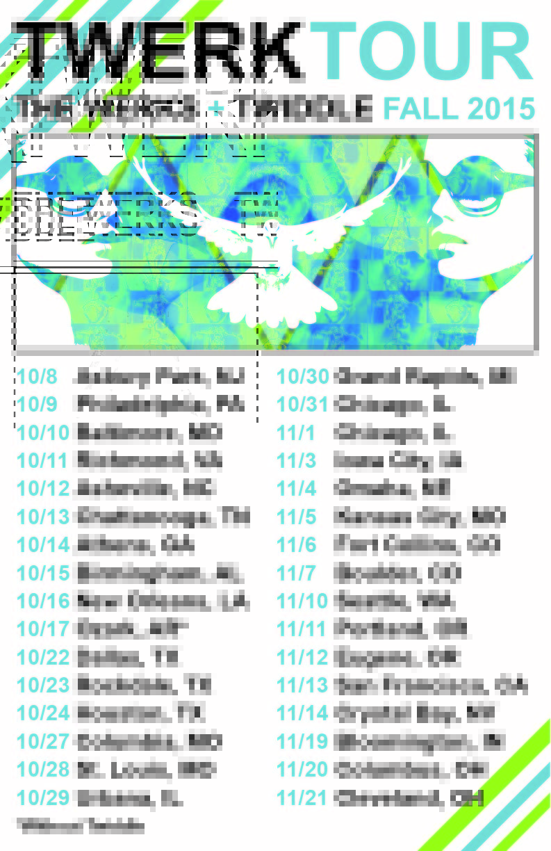 Twerk Tour Poster The Werks Twiddle