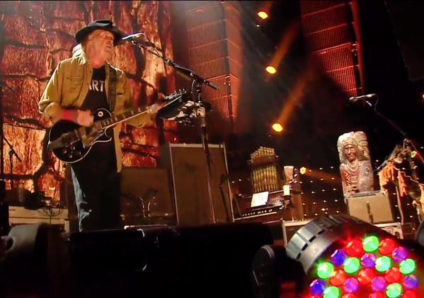 Neil Young At Farm Aid 30