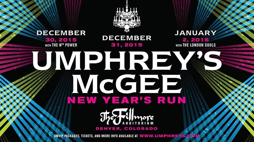 Umphrey's McGee Announces New Year's Run Openers