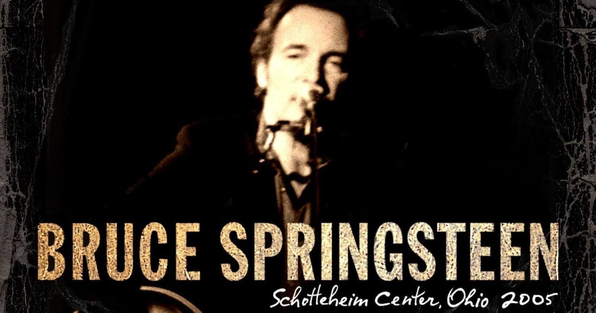 Bruce Springsteen Live Ohio Album Cover Crop
