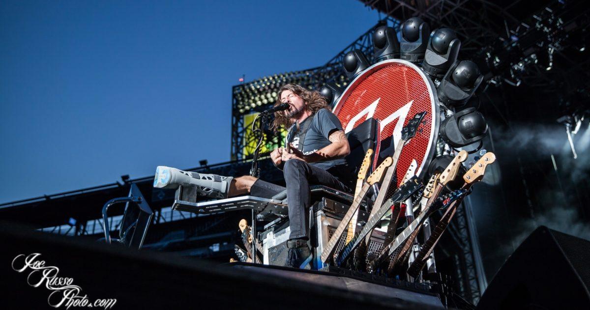 Foo Fighters Dave Grohl Citi Field Joe Russo
