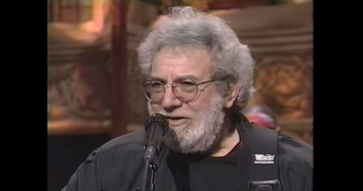 Jerry Garcia & David Grisman Visit The Late Show With David Letterman