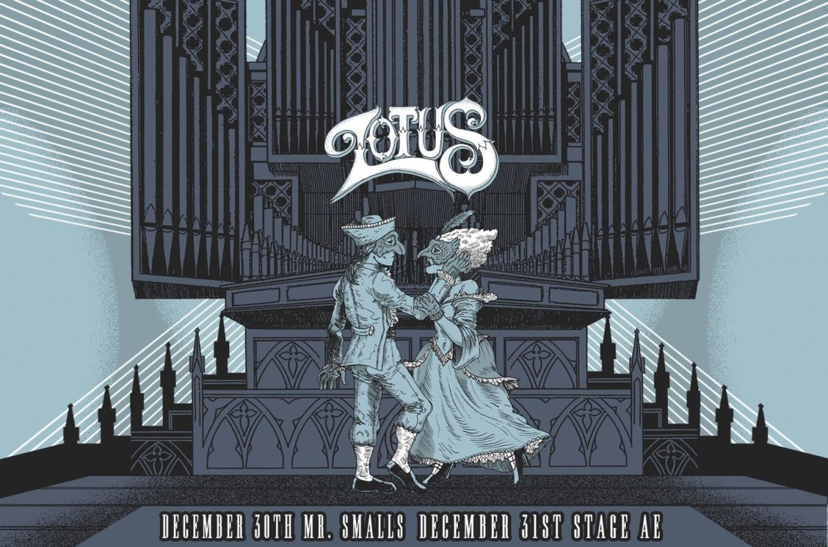 Lotus New Year's Eve Poster