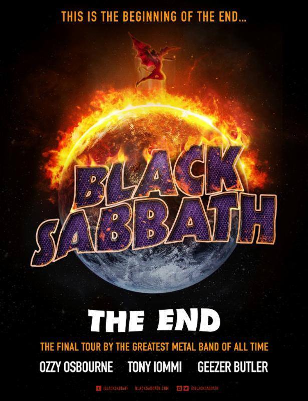 The End Tour Poster Blacks Sabbathposter