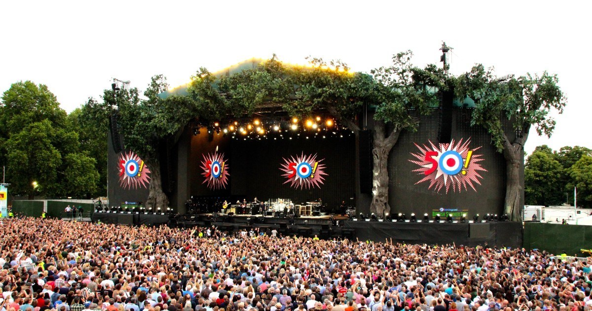 The Who Live In Hyde Park Dave Hogan