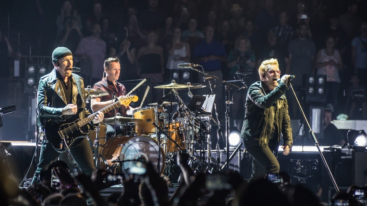 U2 Busts Out 'New Year's Day' In Berlin