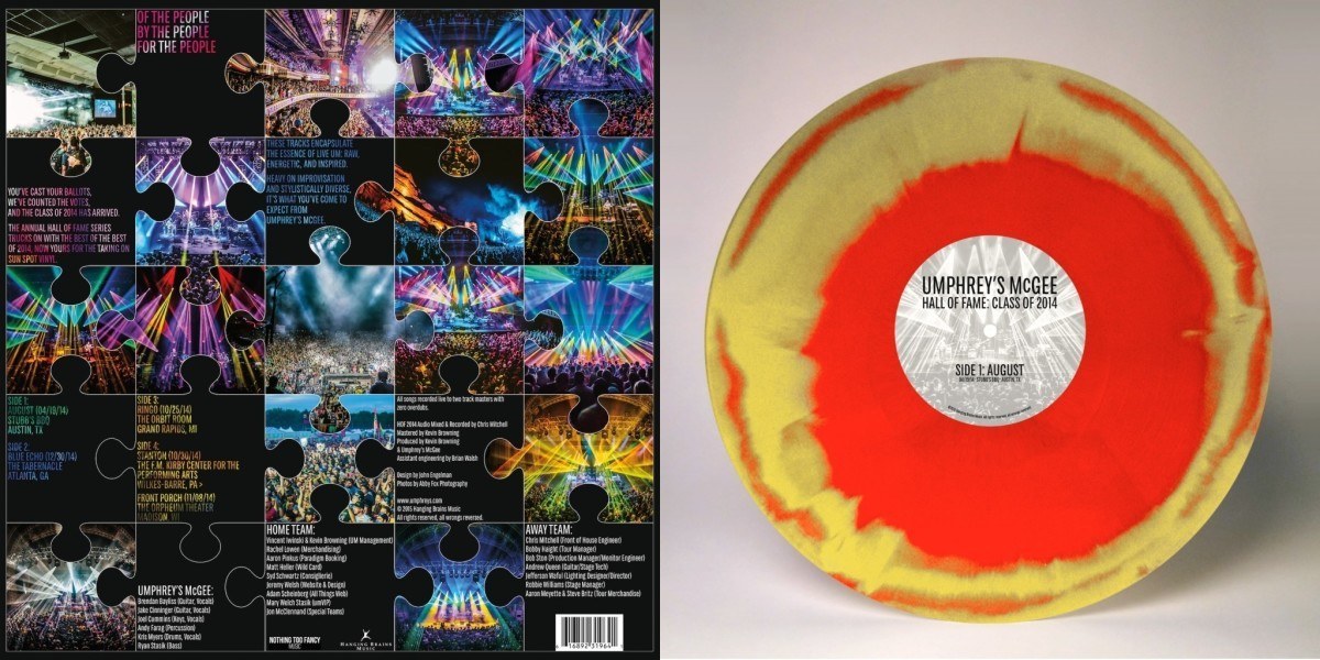 Umphrey's McGee Hall Of Fame Class of 2014 Cover Collage Vinyl