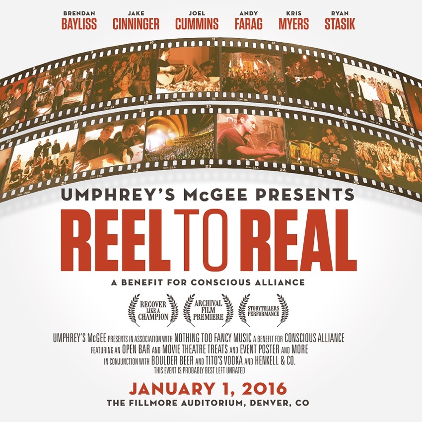 Umphrey's McGee Reel To Reel Poster