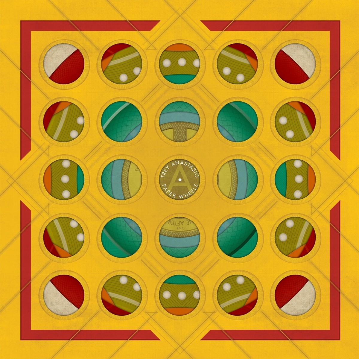 Trey Anastasio Paper Wheels Album Cover
