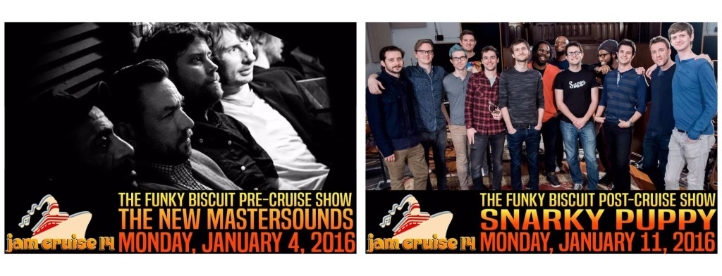 Jam Cruise Pre & Post Part Posters