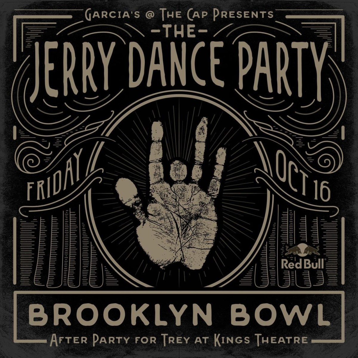 Jerry Garcia Dance Party Poster