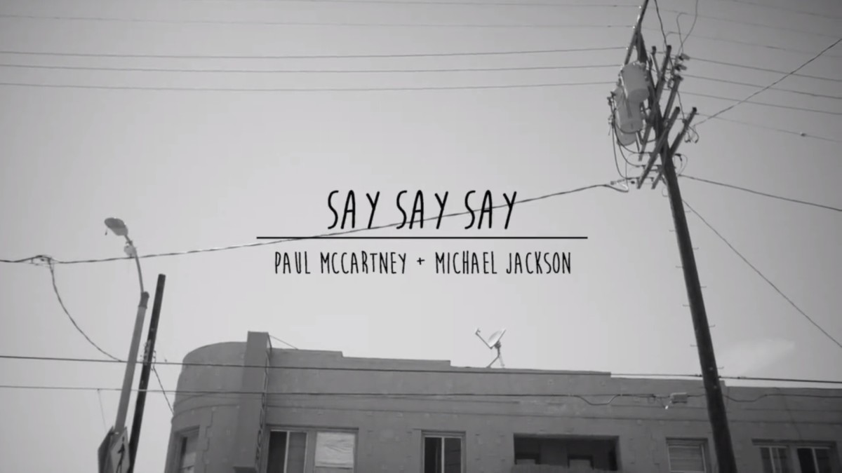 Paul McCartney Shares 'Say Say Say' Video Featuring Michael Jackson