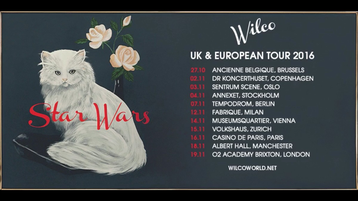 Wilco Announces 2016 UK & European Tour