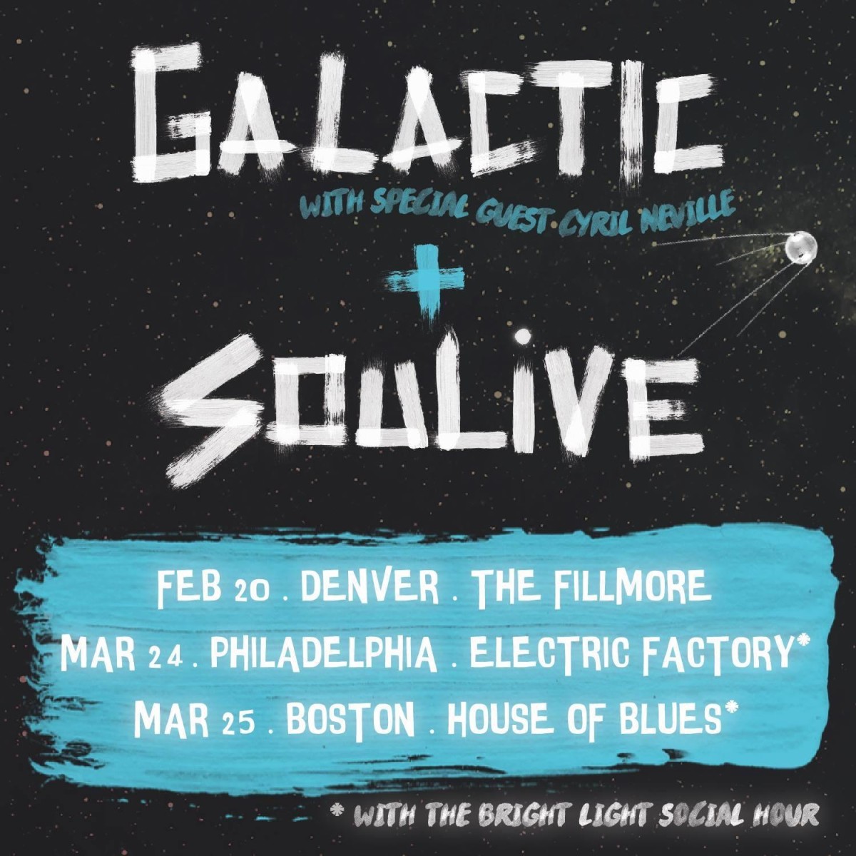 Galactic Soulive Poster
