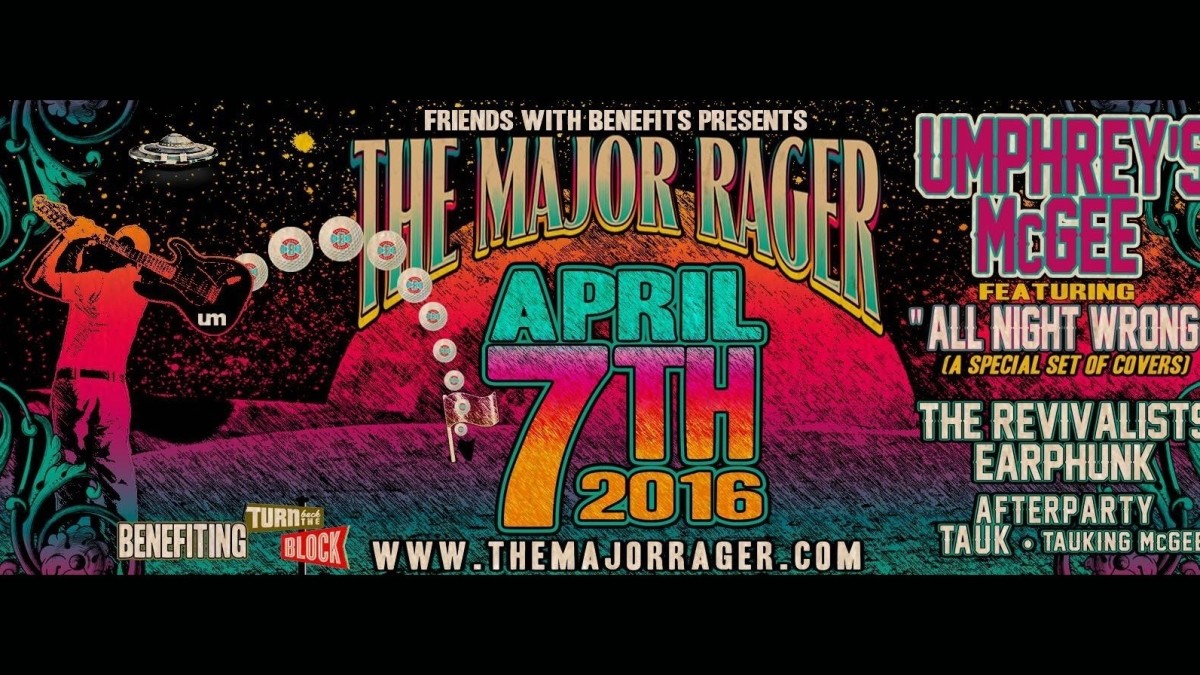 [Updated] The Major Rager 2016 Lineup Includes Umphrey's McGee, The Revivalists & More