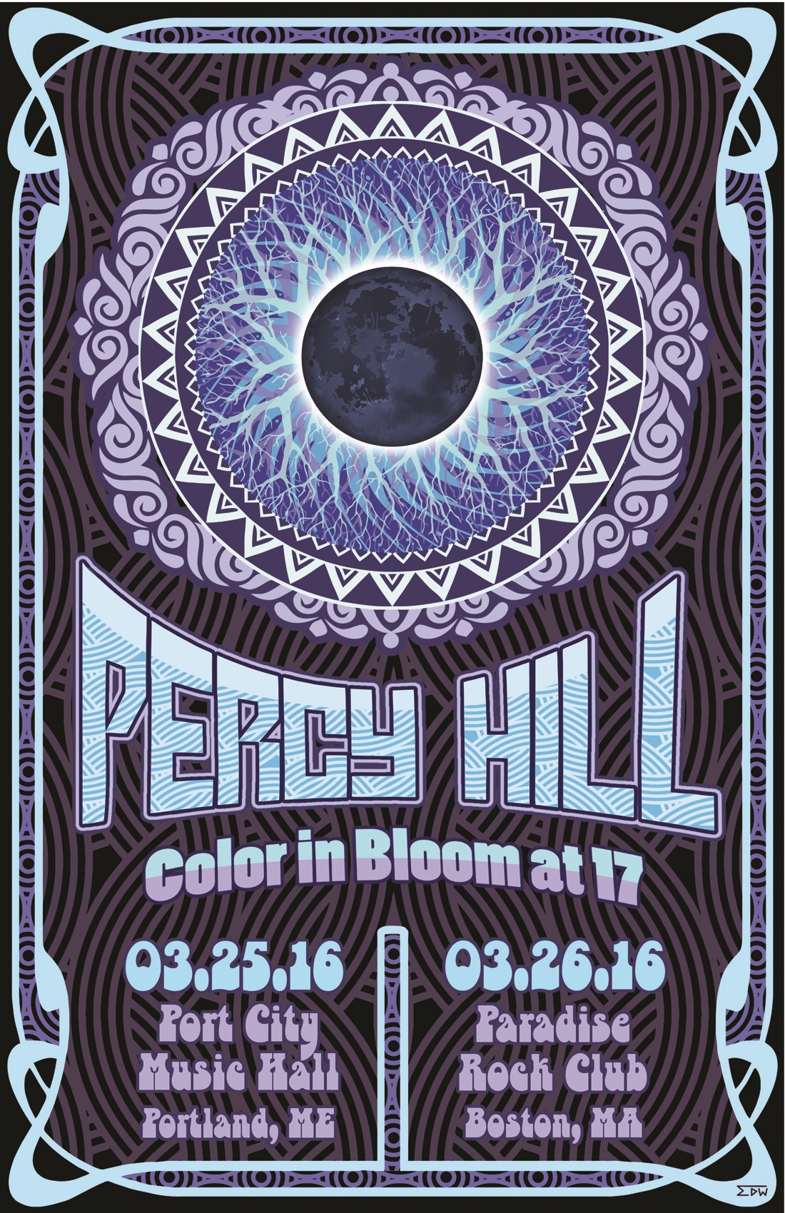 Percy Hill Color In Bloom 17 Poster