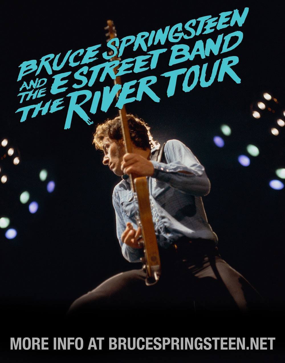 Bruce Springsteen The River Tour Poster