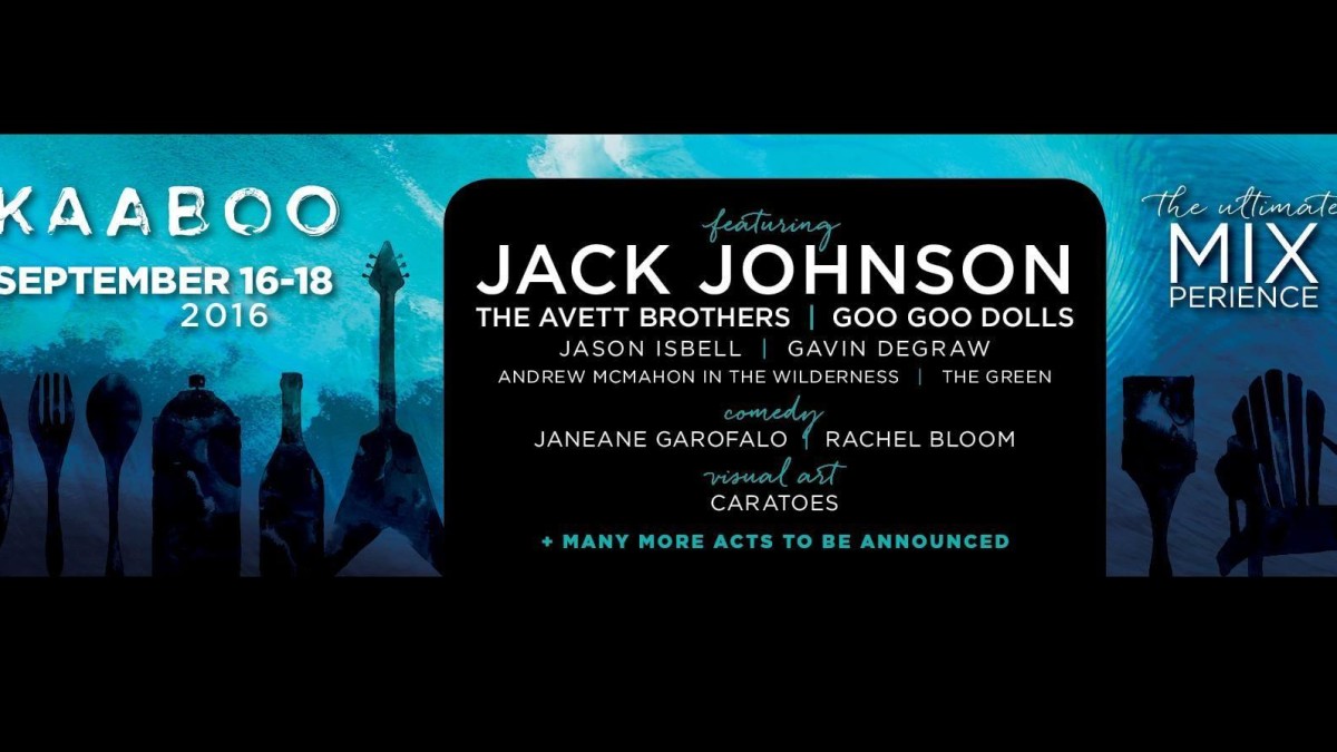 KAABOO Del Mar Festival Unveils First Wave Of 2016 Lineup