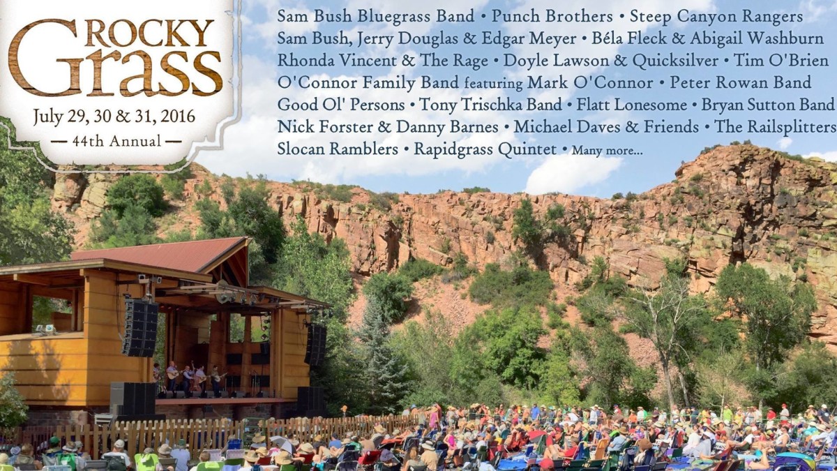 RockyGrass Festival Announces Initial 2016 Lineup