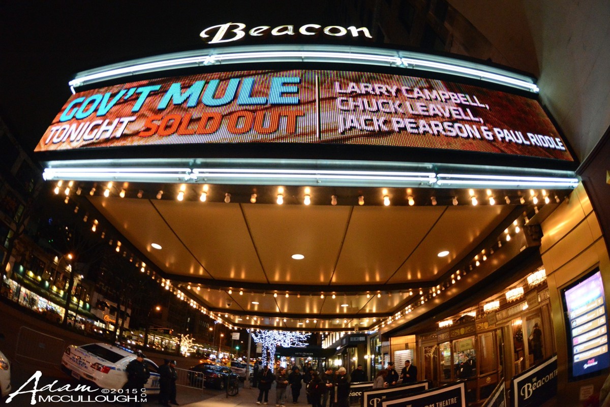 Gov't Mule New Year's Eve Marquee