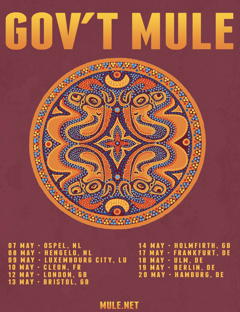 Mule Europe 2016 Poster