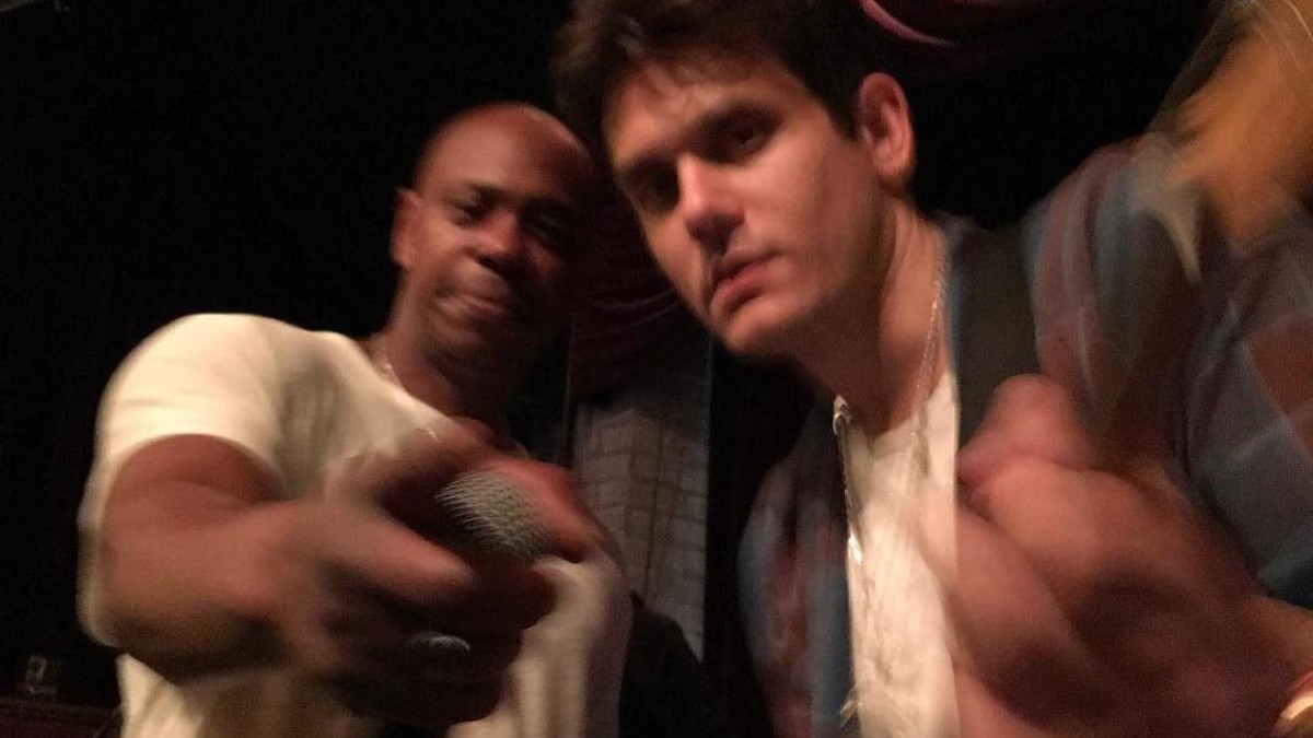 John Mayer Reunites With Dave Chappelle For Jam Session