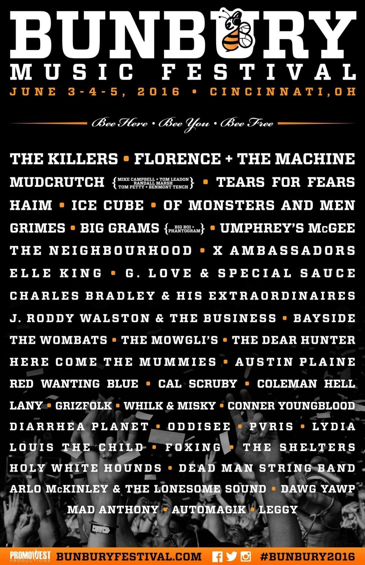 Bunbury Poster 2016