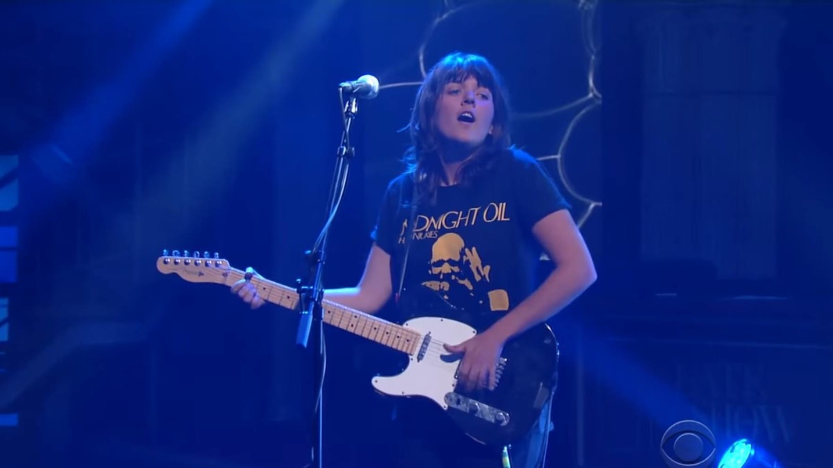 Courtney Barnett Appears On ‘The Late Show With Stephen Colbert’
