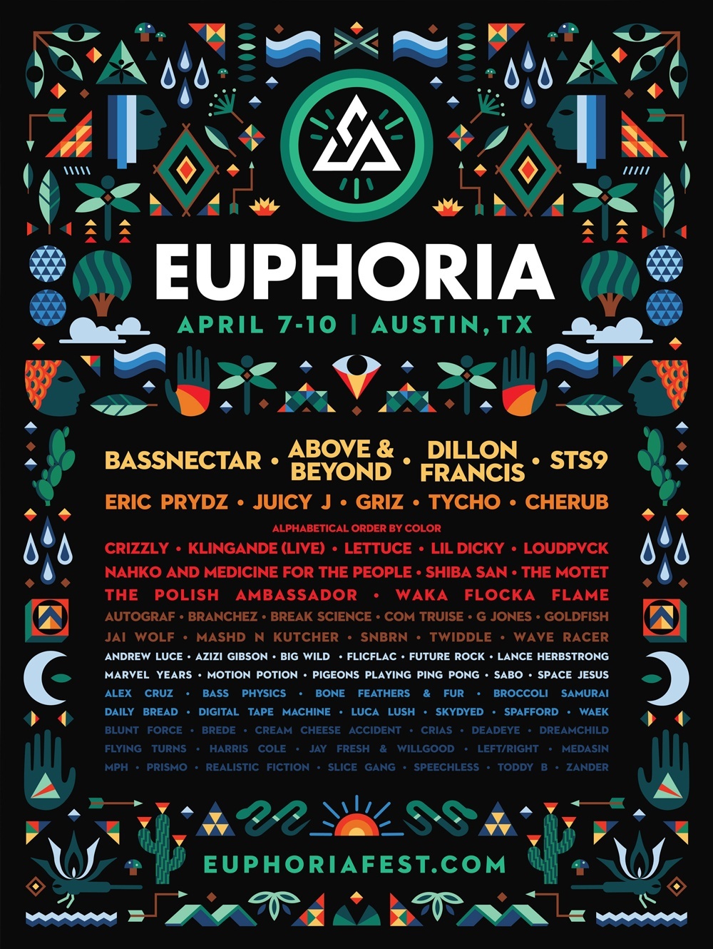 Euphoria 2016 Final Poster