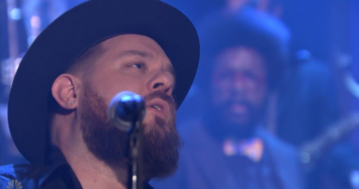 Nathaniel Rateliff & the Night Sweats Fallon Screengrab