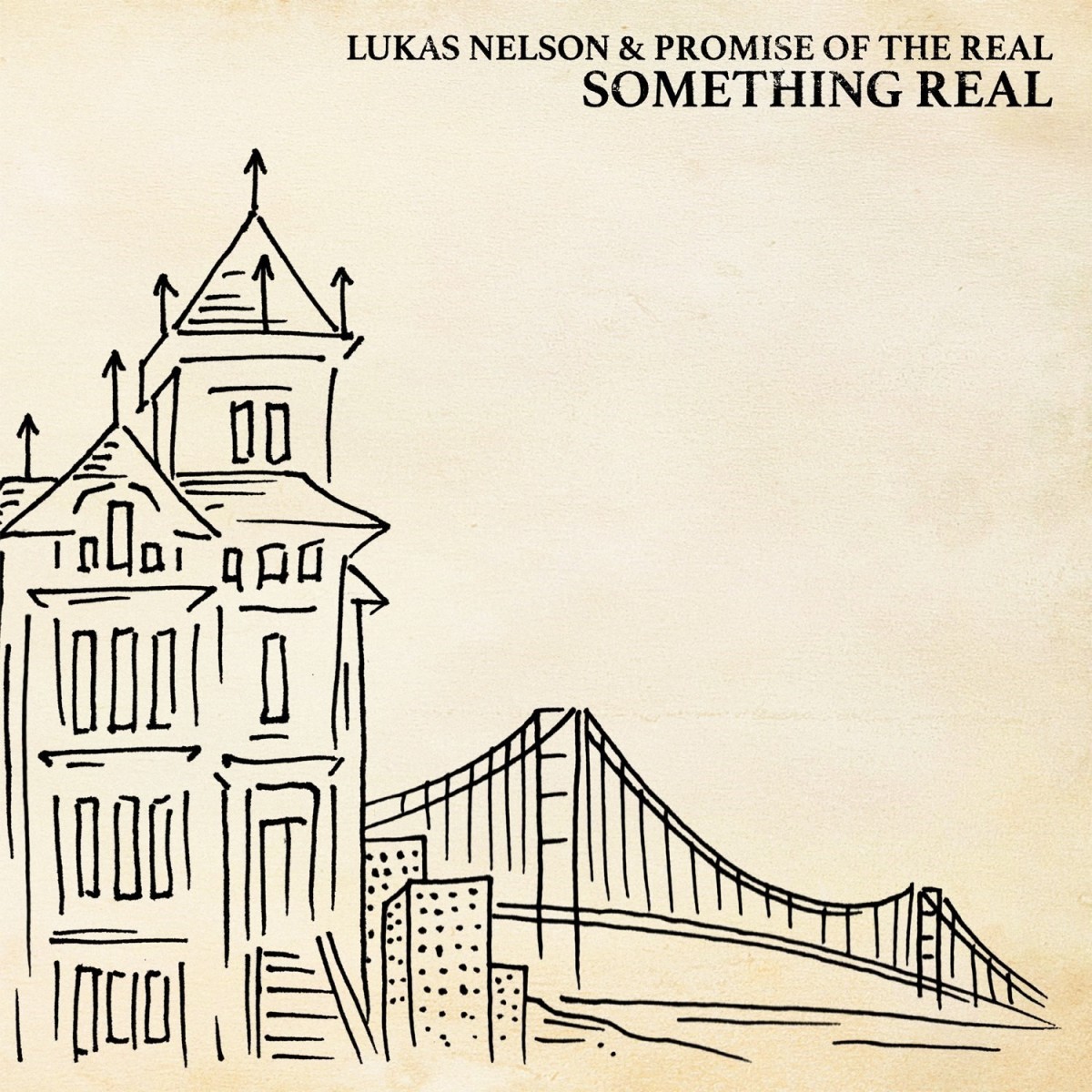 Lukas Nelson & Promise Of The Real Something Real LP Cover