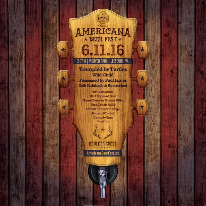 Americana Beer Fest Poster