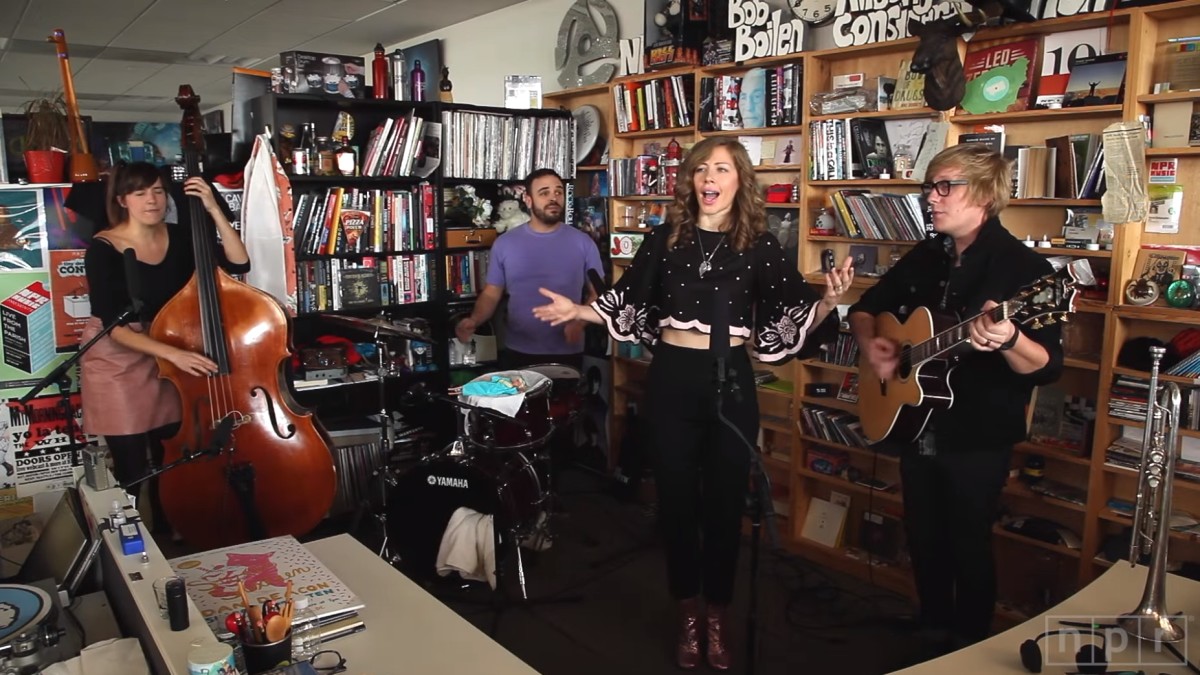 Lake Street Dive Films ‘Tiny Desk Concert’