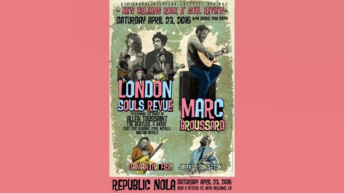The London Souls Revue To Honor Allen Toussaint, The Beatles & More
